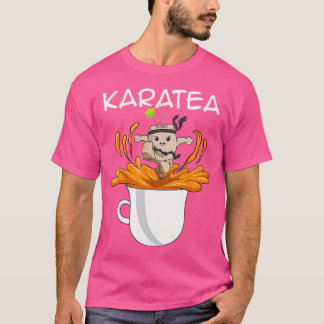 T-shirt Karatea Kids Karate Shirt Arts Martiaux Cadeau Amu