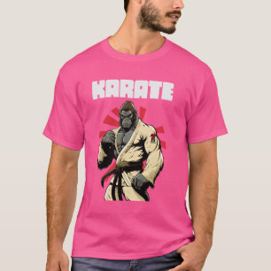 T-shirt Karateka et Gorille Karaté
