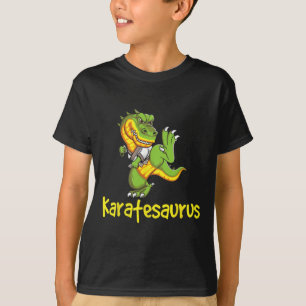 T-shirt Karatesaurus - Karateka Martial Arts Self Defense