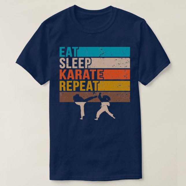 T-shirt kareat sleep repeat (Design devant)