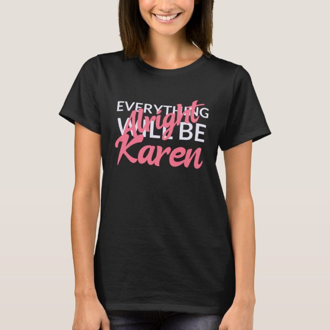T-shirt Karen Halloween Costume Idée Cadeau Souhaitez Parl (Devant)