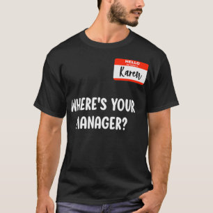 T-shirt Karen Halloween Costume Parlez Au Gestionnaire Cad