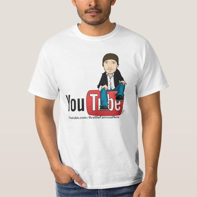 T-shirt Karim sur Youtube (Devant)