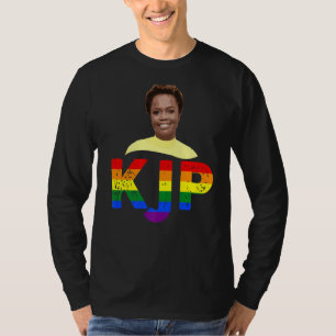 T-shirt Karine Jean Pierre Black African Woman Drapeau Lgb
