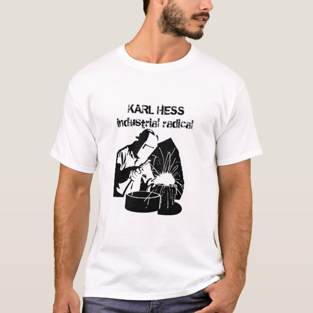 T-shirt Karl Hess - radical industriel (Devant)