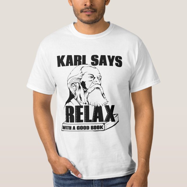 T-shirt Karl Marx (Devant)