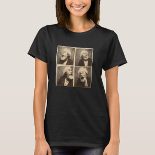 T-shirt Karl Marx dans le style machine photo vintage, Mar