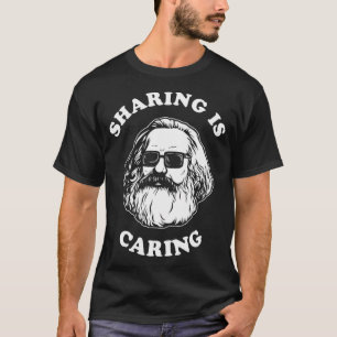 T-shirt Karl Marx Le Partage Du Socialisme Est Intéressant