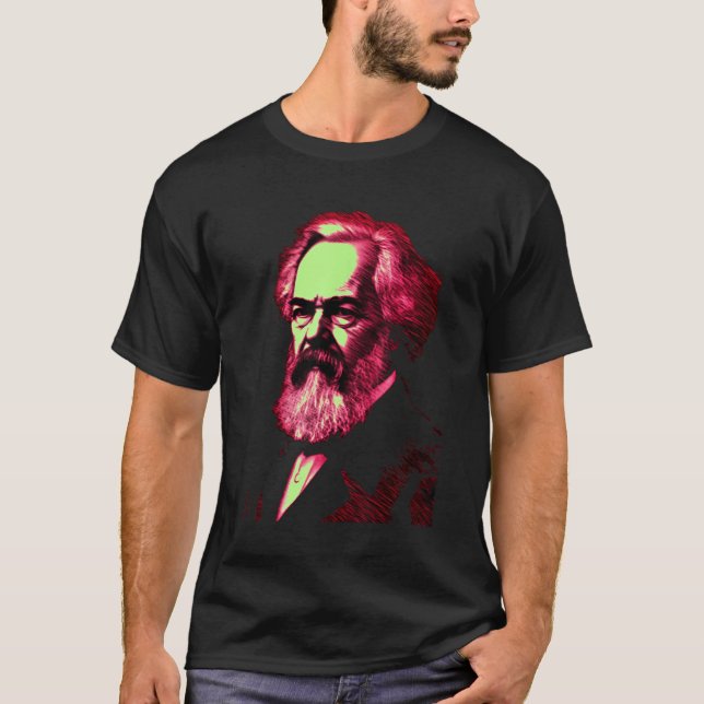 T-shirt Karl Marx Marxisme Socialisme Communisme Politique (Devant)