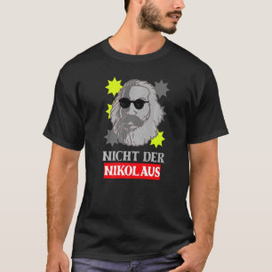 T-shirt Karl Marx Motif Pas Le Capitalisme Du Père Noël
