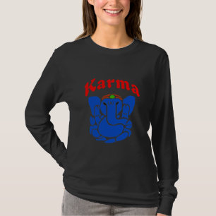 T-shirt Karma Elephant, namaste,