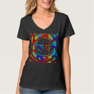 T-shirt Karma En Hindi Sanskrit Yoga Droit Universel Boudd
