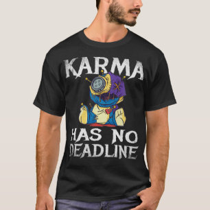 T-shirt Karma n'a pas de date limite Solde de transfert de