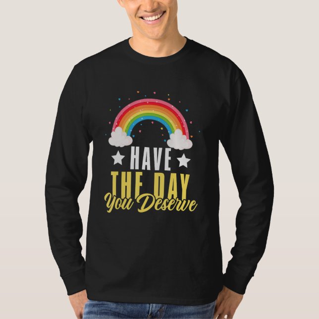 T-shirt Karma Quotes Boho Rainbow  Humor Sarcastic Men Wom (Devant)