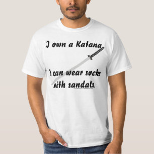 T-shirt Katana contre la mode
