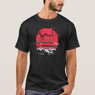T-shirt Katana Japon épées Japonais M Ial S Sinobi Samura
