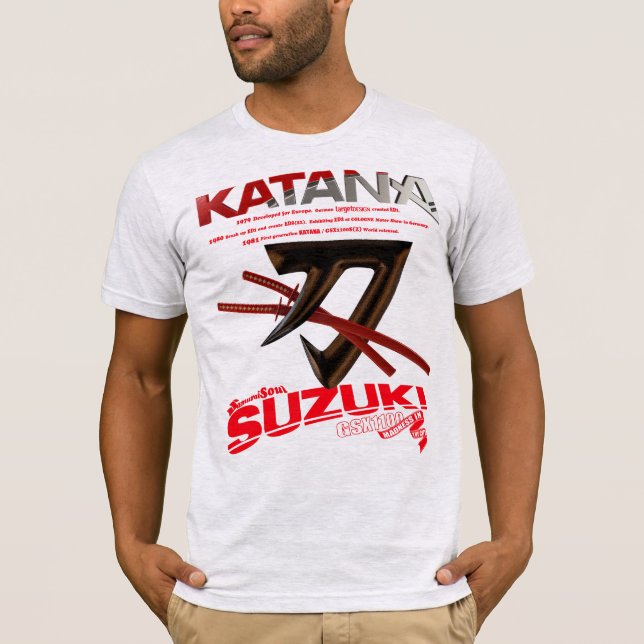 T-shirt katana Logo Red (Devant)