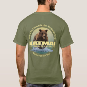 T-shirt Katmai (Ours Brown) WT