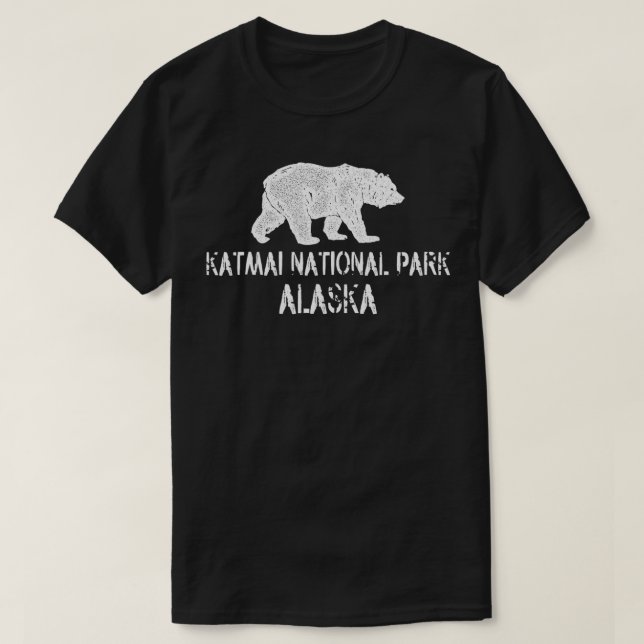 T-shirt Katmai Parc national Katmai Bear (Design devant)