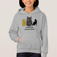 T - Shirt Katzenbilder für Kaffeeliebhaber