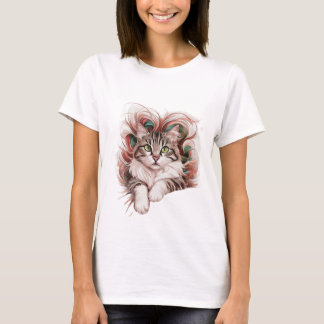 T - Shirt Katzenklamotten aus Foto