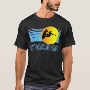 T-shirt Kauai Retro Surf - Hawaii Surf Design Vêtements