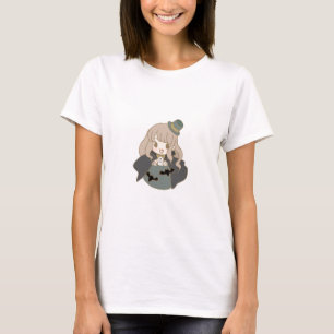 T-shirt Kawai Happy Dracula Happy Halloween Design