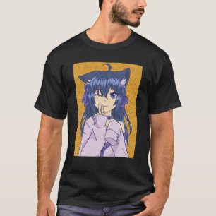 T-shirt Kawaii Anime Girl Lofi Aesthétique Rétro 90S Japan