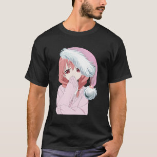 T-shirt Kawaii Anime Xmas Père Noël Manga Girl Christmas H