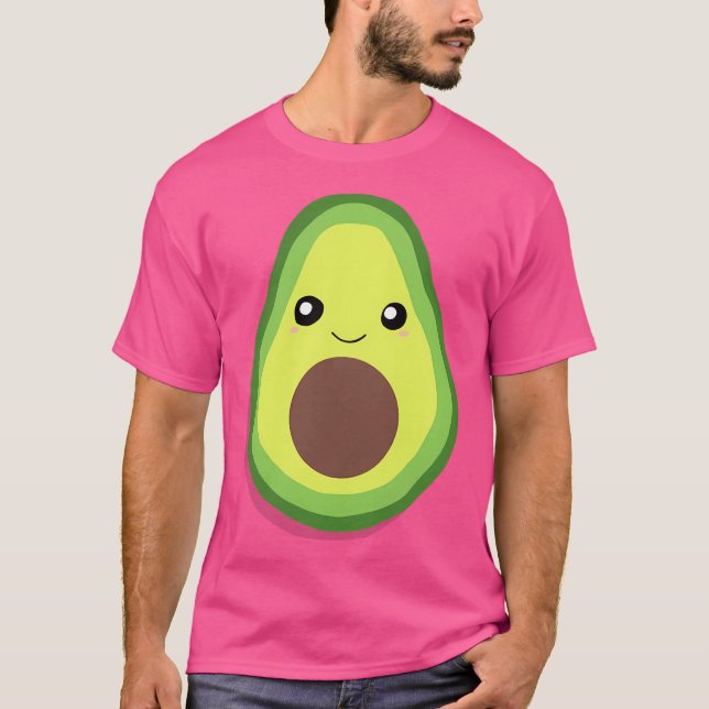 T-shirt Kawaii Avocado (Devant)