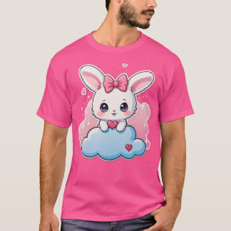 T-shirt Kawaii Bunny Cute Chibi Rabbit Art