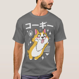 T-shirt Kawaii Corgi