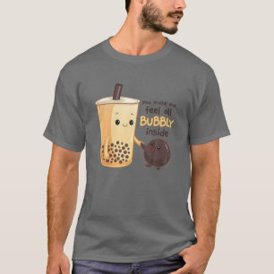 T-shirt Kawaii Cute Anime Otaku Japonais Boba Tea Bubbly I