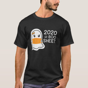 T-shirt Kawaii Ghost in Mask 2020 est Boo Sheet T Shirt