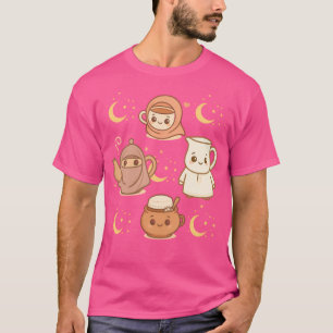 T-shirt Kawaii Hijabi Teaset