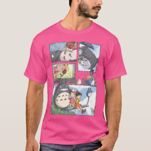 T-shirt Kawaii Jote Art Monster Go -Ghiblis- Vol Away