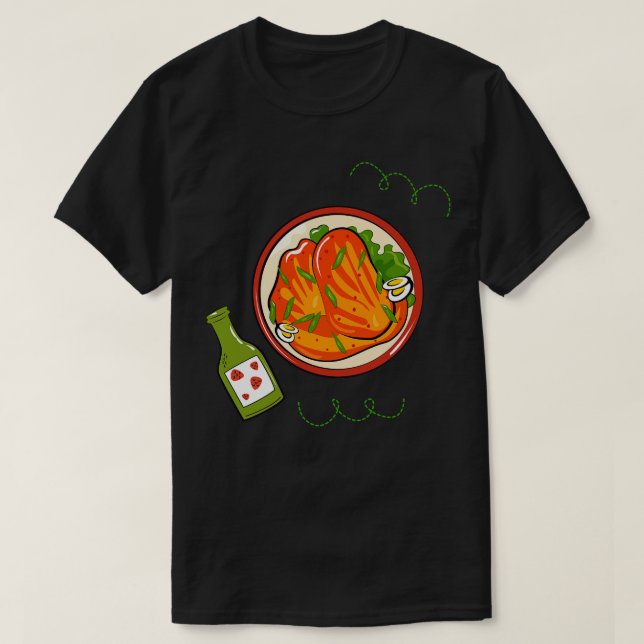T-shirt Kawaii Kimchi (Design devant)