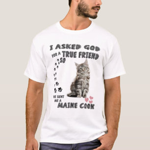 T-shirt Kawaii Kitten Citer Maman Papa Lover Imprimer, Mig