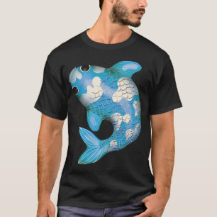 T-shirt Kawaii Koi Poisson