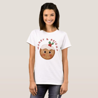 T-shirt Kawaii Noël Merry and Bright