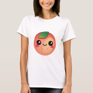 T-shirt Kawaii Peach