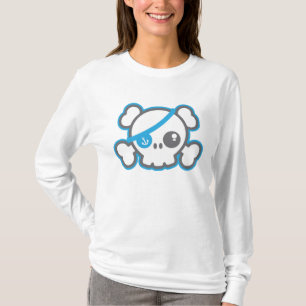 T-shirt Kawaii Pirate Skull Vêtements