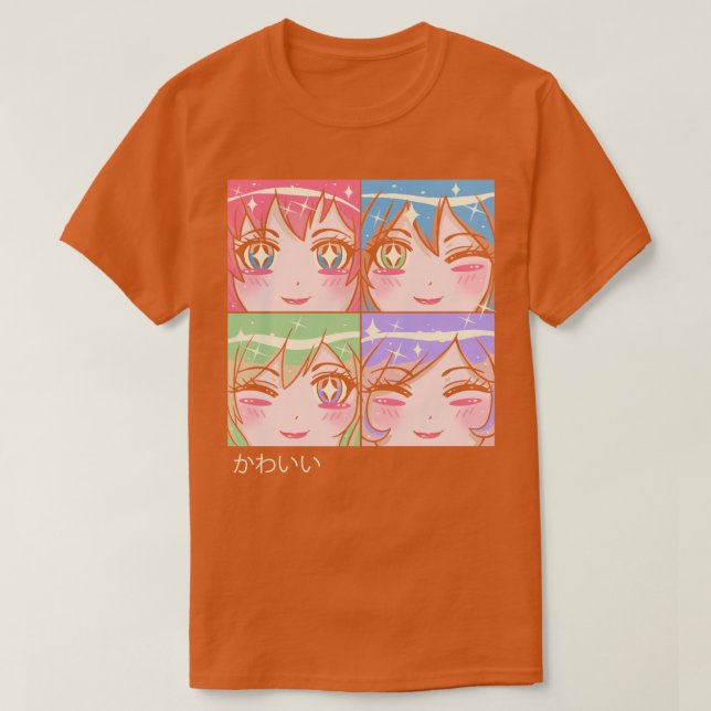 T-shirt Kawaii Pop (Design devant)