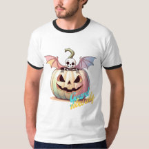 Kawaii Pumpkin Skeleton 