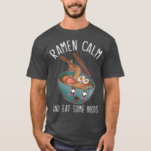 T-shirt Kawaii Ramen Japonais Anime Noodles Ramen Calme Et