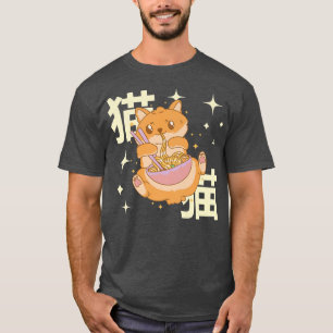 T-shirt Kawaii Ramen Pomeranian Anime Manga 752
