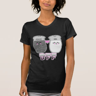 T-shirt Kawaii Sel et Poivre BFF