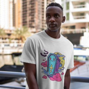 T-shirt Kawaii Vampire Coffin