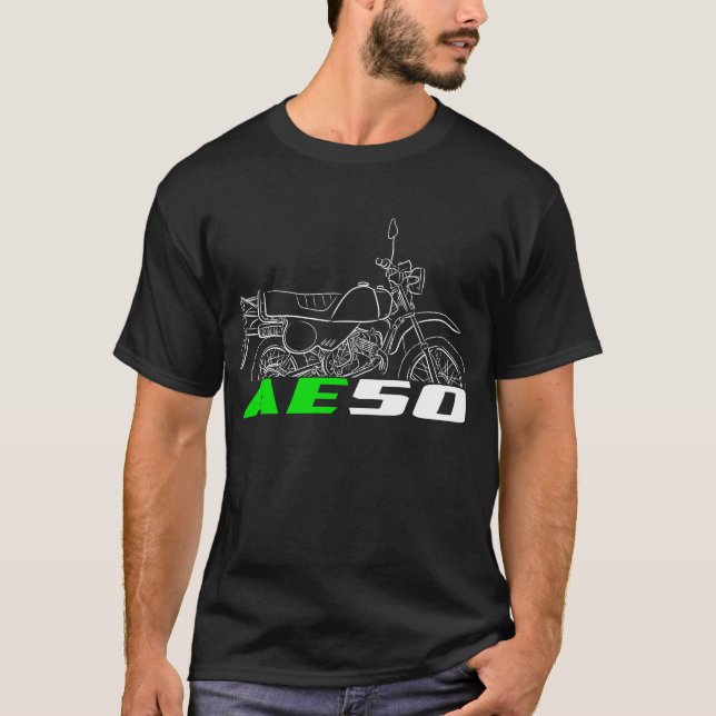 T-shirt Kawasaki AE50 1981-1986 (Devant)