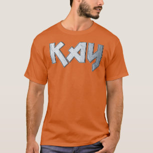 T-shirt Kay en métal lourd